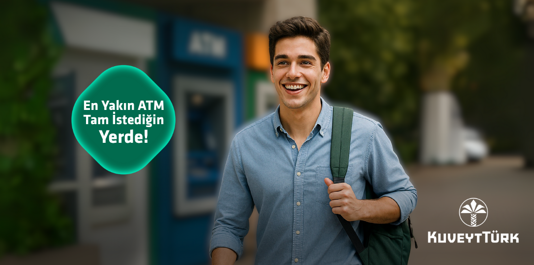 En yakın ATM'ye istediğin yerden ulaşma imkanı