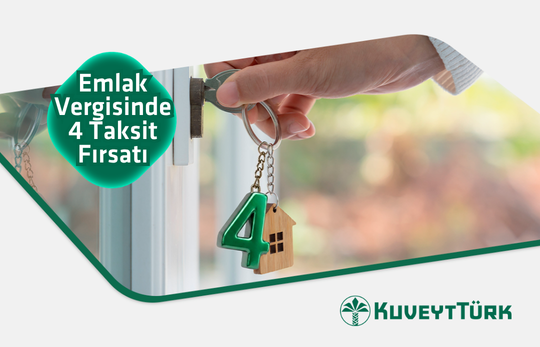 Emlak vergisinde 4 taksit fırsatı