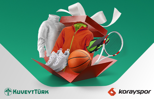 yeşil zemin üzerinde turuncu kutudan çıkan spor kıyafet ve eşyaları