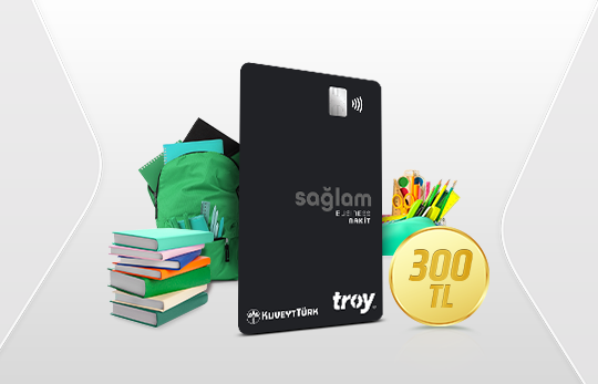 Sağlam Business Nakit Kart ve eğitim kırtasiye ürünleri 