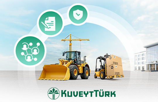 kepçe vinç gibi araçlar ve leasing ikonları