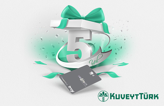 Miles&amp;smiles kartı ve 5 yıl ikonu
