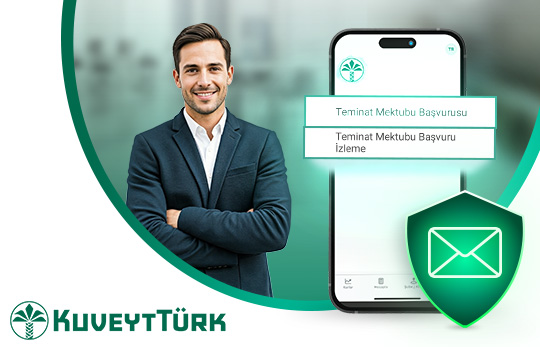 takım elbiseli iş insanı ve teminat mektubu başvuru sayfası 