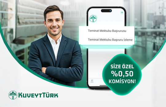 takım elbiseli iş insanı ve teminat mektubu başvuru sayfası