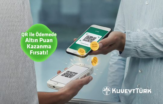 qr ile ödeme yapan müşteri