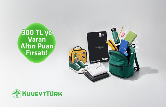 Sağlam Kart ile 300 TL'ye Varan Altın Puan!