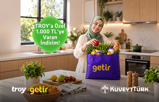 getirden alışveriş yapan bir müşteri