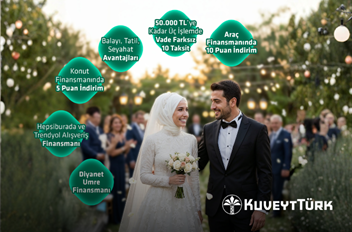 Evlilik paketi avantajları ve evlenen bir çift