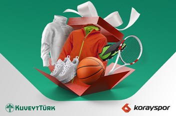 Kuveyt Türk Bireysel Kredi Kartları ile Korayspor harcamalarınıza vade farksız 4’e varan taksit imkanı!