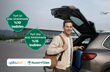 Yolcu360'ta araç kiralamalarınızda indirim fırsatı!