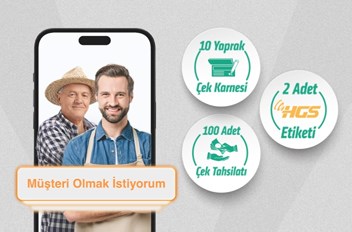 Esnaf Çiftçi Tüzel ve kuveyt türk mobil ekranı