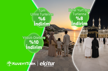 Elçi Tur’da yıldızlı otellerden umre turlarına uzanan ayrıcalıklı fırsatlar sizi bekliyor.