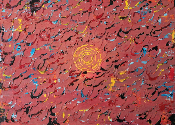 Ressam Sena Nur Karaoğlu gelenekten beslenen modern yorum sergisi Şems