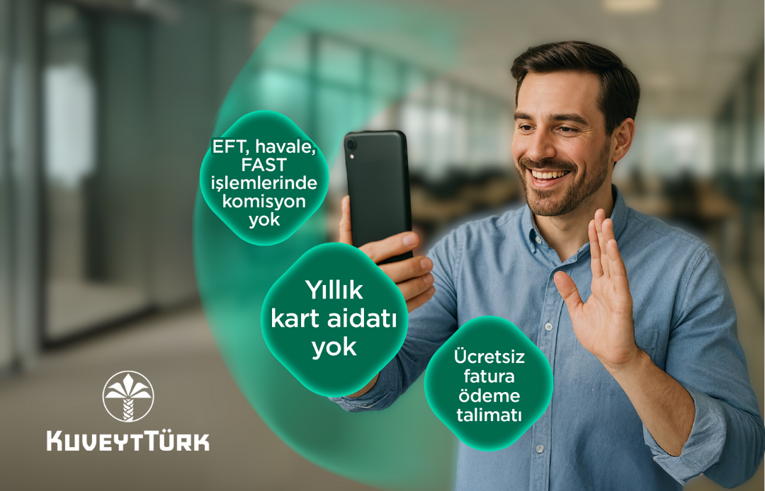 Mobil bankacılık avantajlarını gösteren kullanıcı