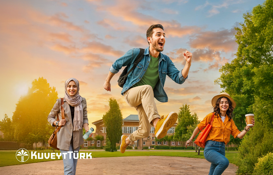 students enjoy in the campus