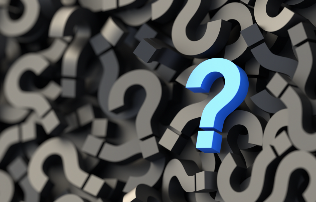 Question mark icons