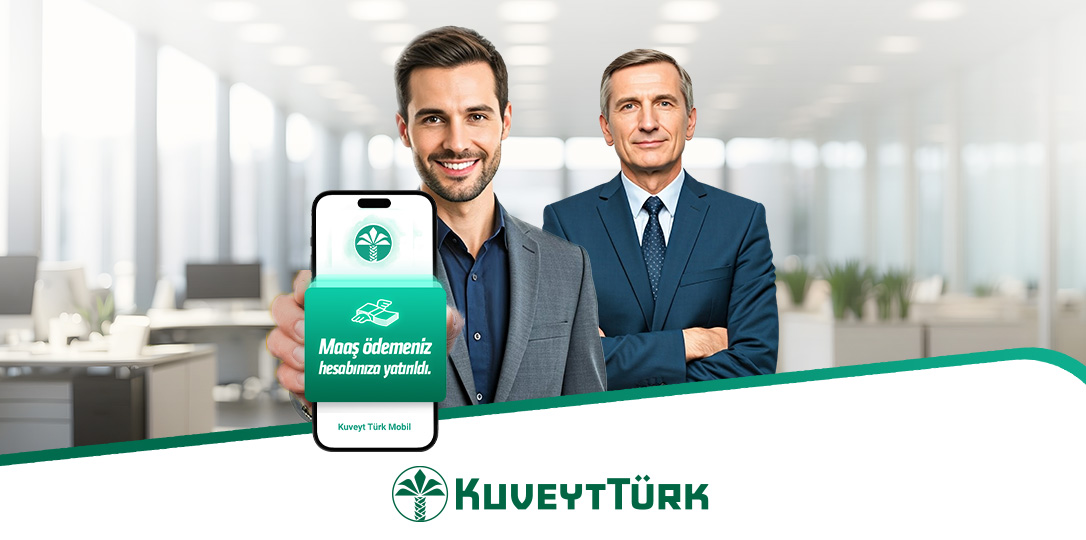 Kuveyt Türk Mobil maaş ödemesi ekranı işçi ve işveren