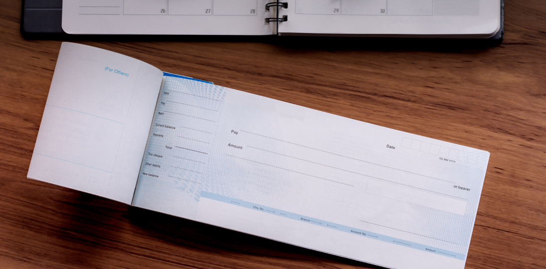 Cheque book