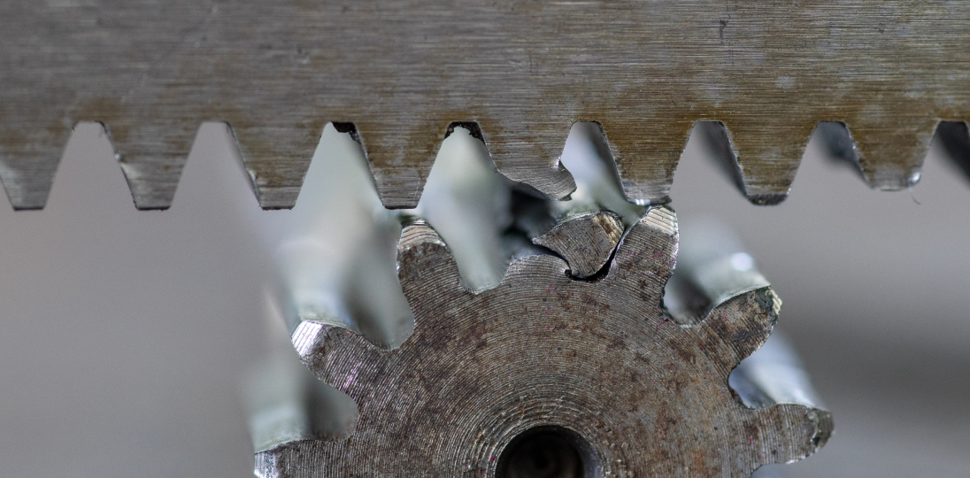 broken machine part