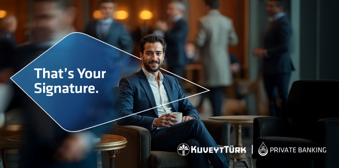 Kuveyt Türk customers enjoying free lounge comfort.