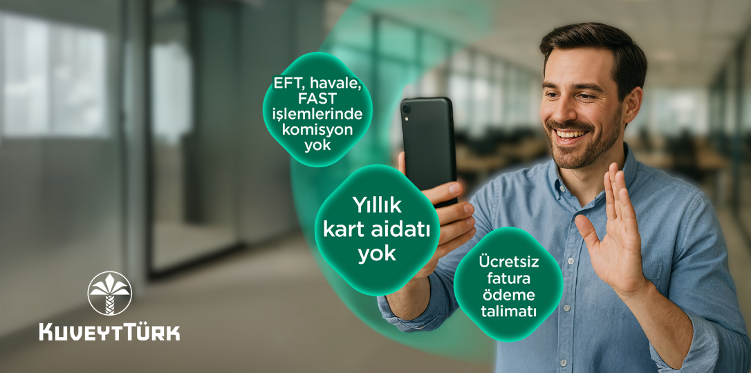 Mobil bankacılık avantajlarını gösteren kullanıcı
