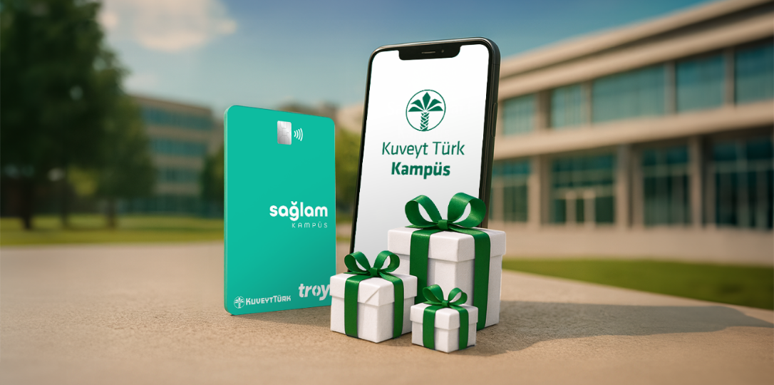 Kuveyt Türk Kampüsle öğrencilere özel avantajlar ve hediye fırsatları